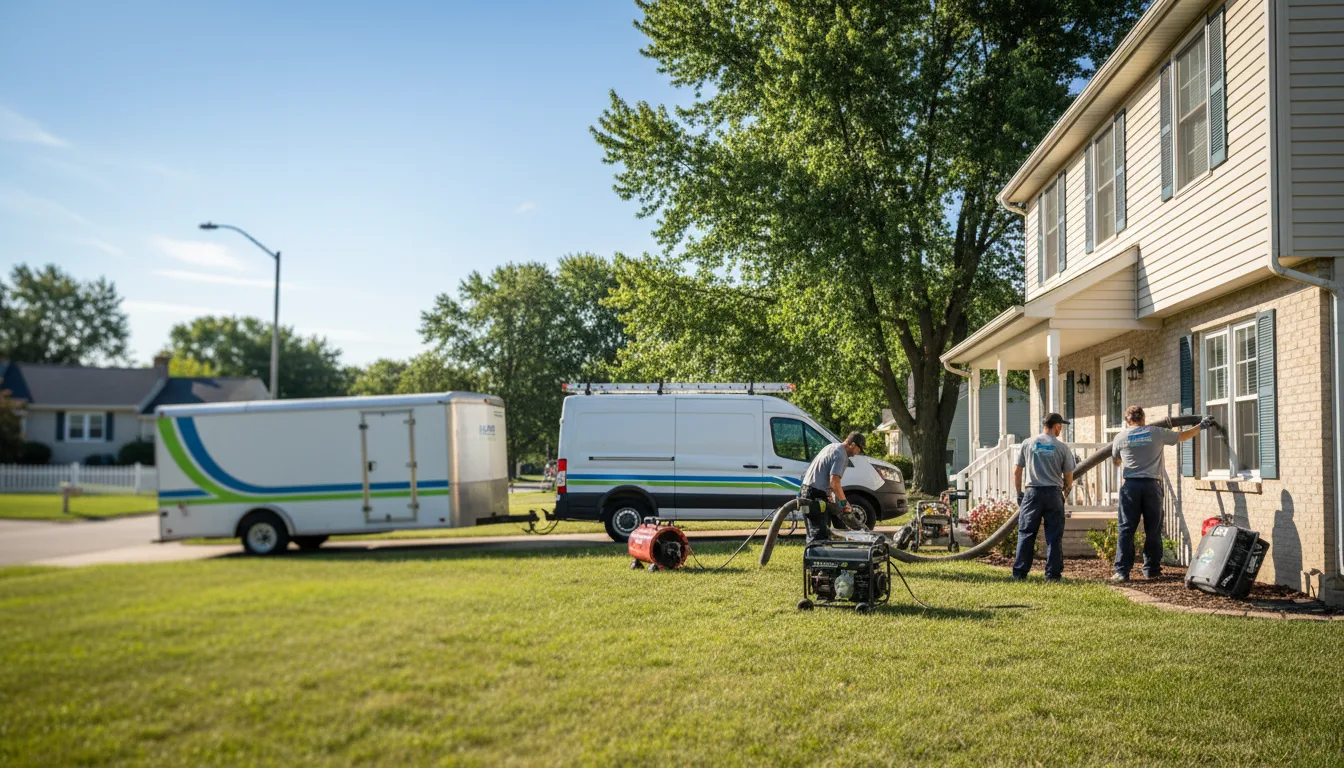 Flooded Basement Restoration And Cleanup With Repair in De Borgia, MT near me